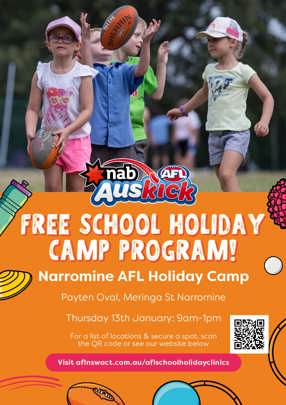 AFL School Holiday Clinic